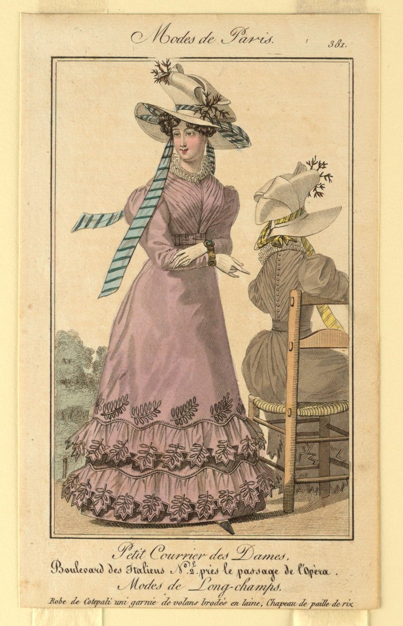 Placa de moda feminina de Unknown artist