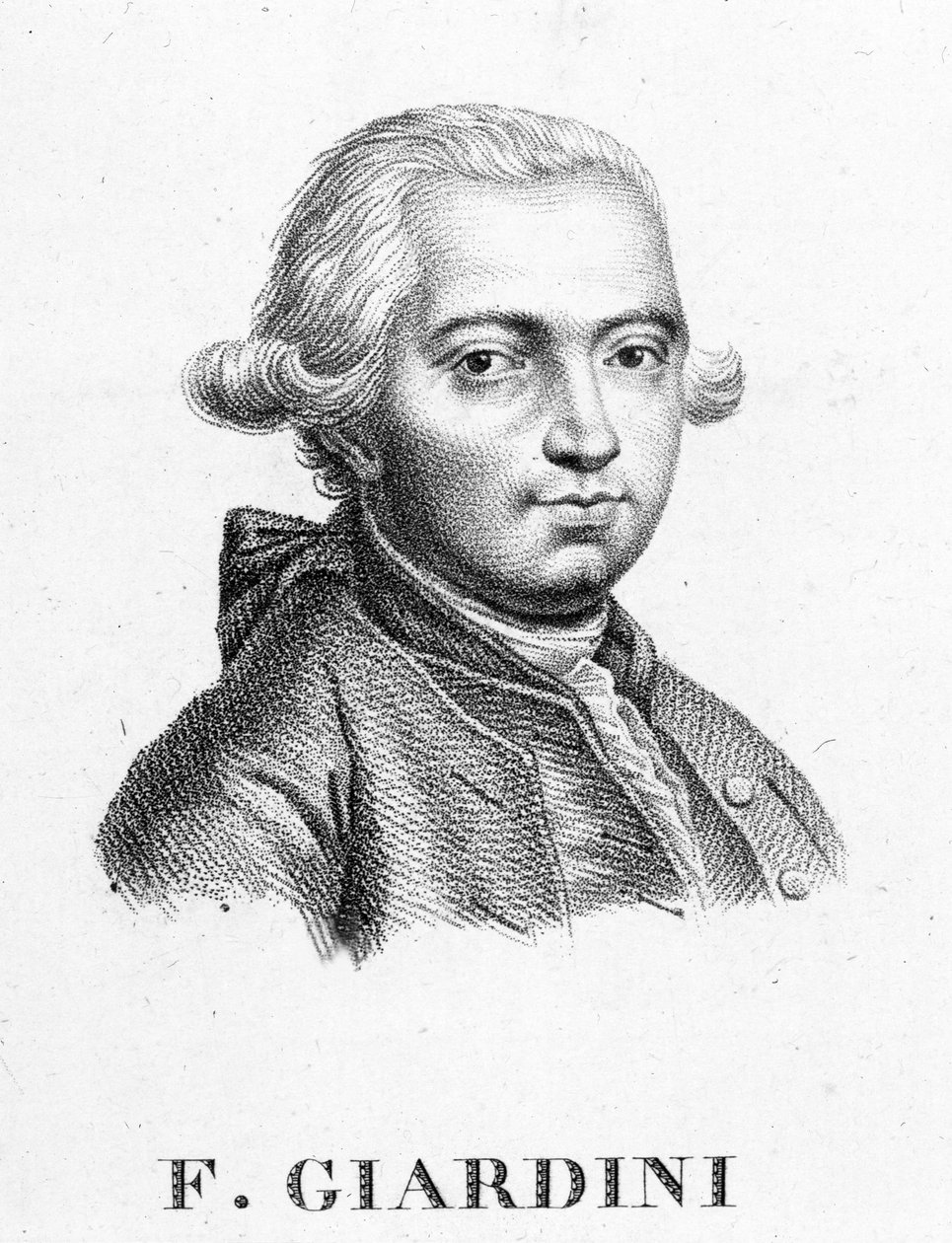 Felice Giardini (1716-1796), violinista e compositor italiano de Unknown artist