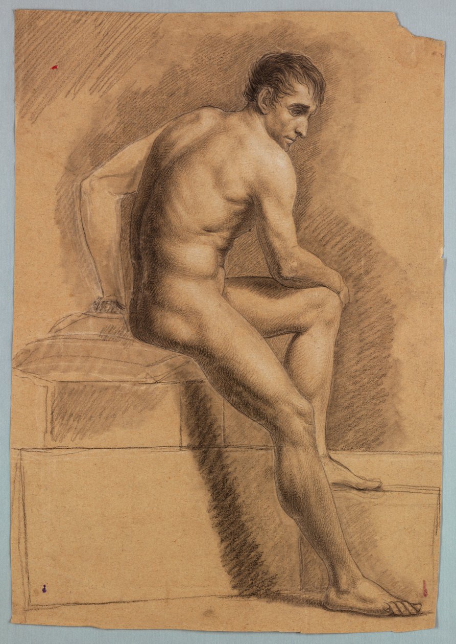 Estudo Figural de Unknown artist