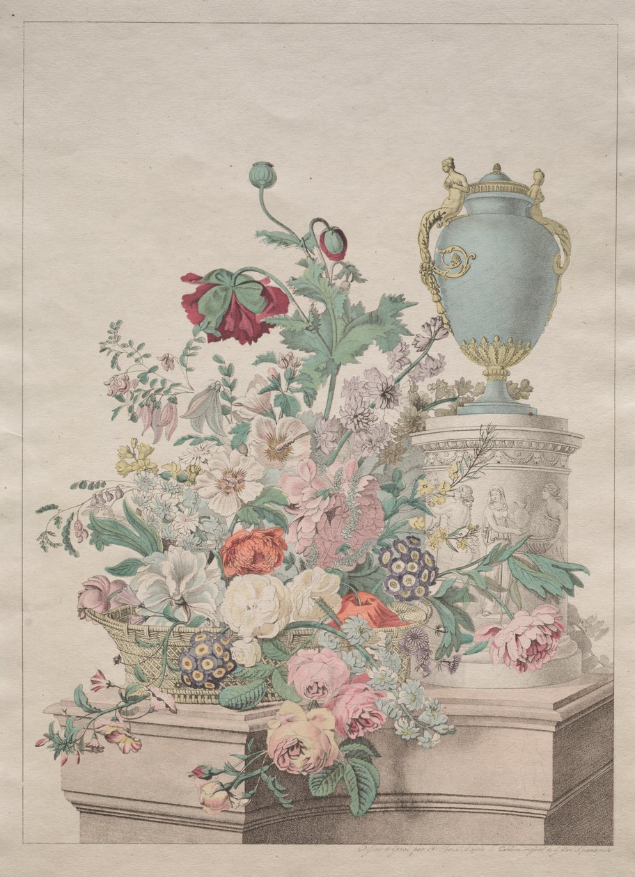 Flora pitoresca ou coleção de frutas e flores de Unknown artist