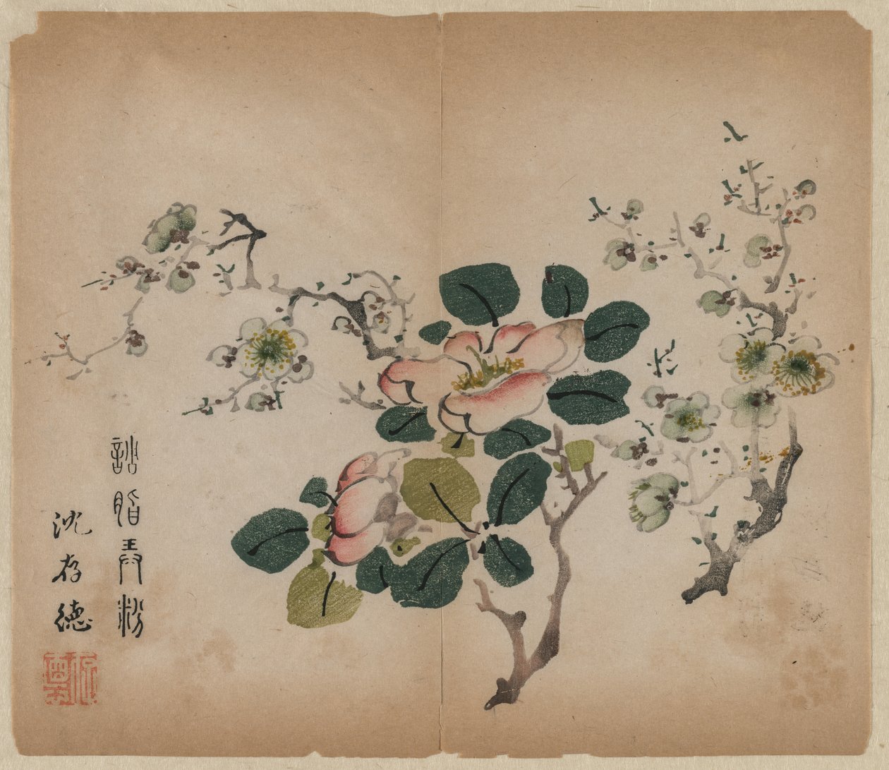 Flor de Prunus de Unknown artist