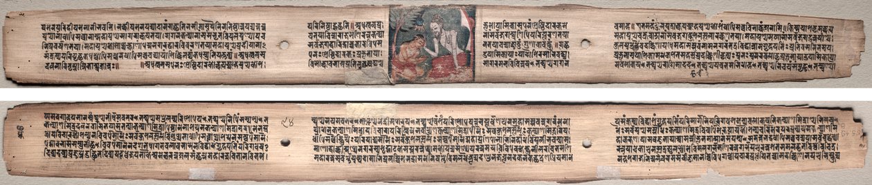Fólio 94, de um Gandavyuha-sutra (Escritura da Matriz Suprema) de Unknown artist
