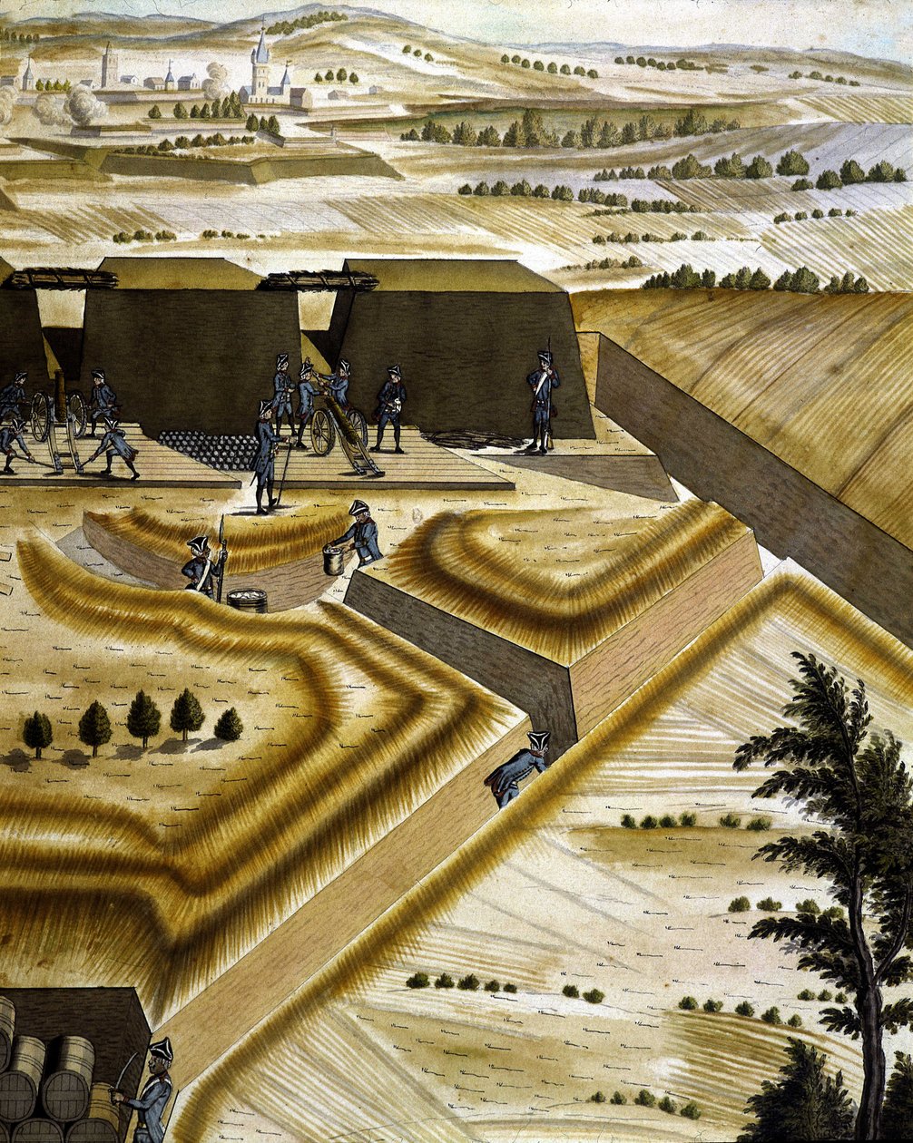 Fortificação tipo Vauban - in "Traité de l