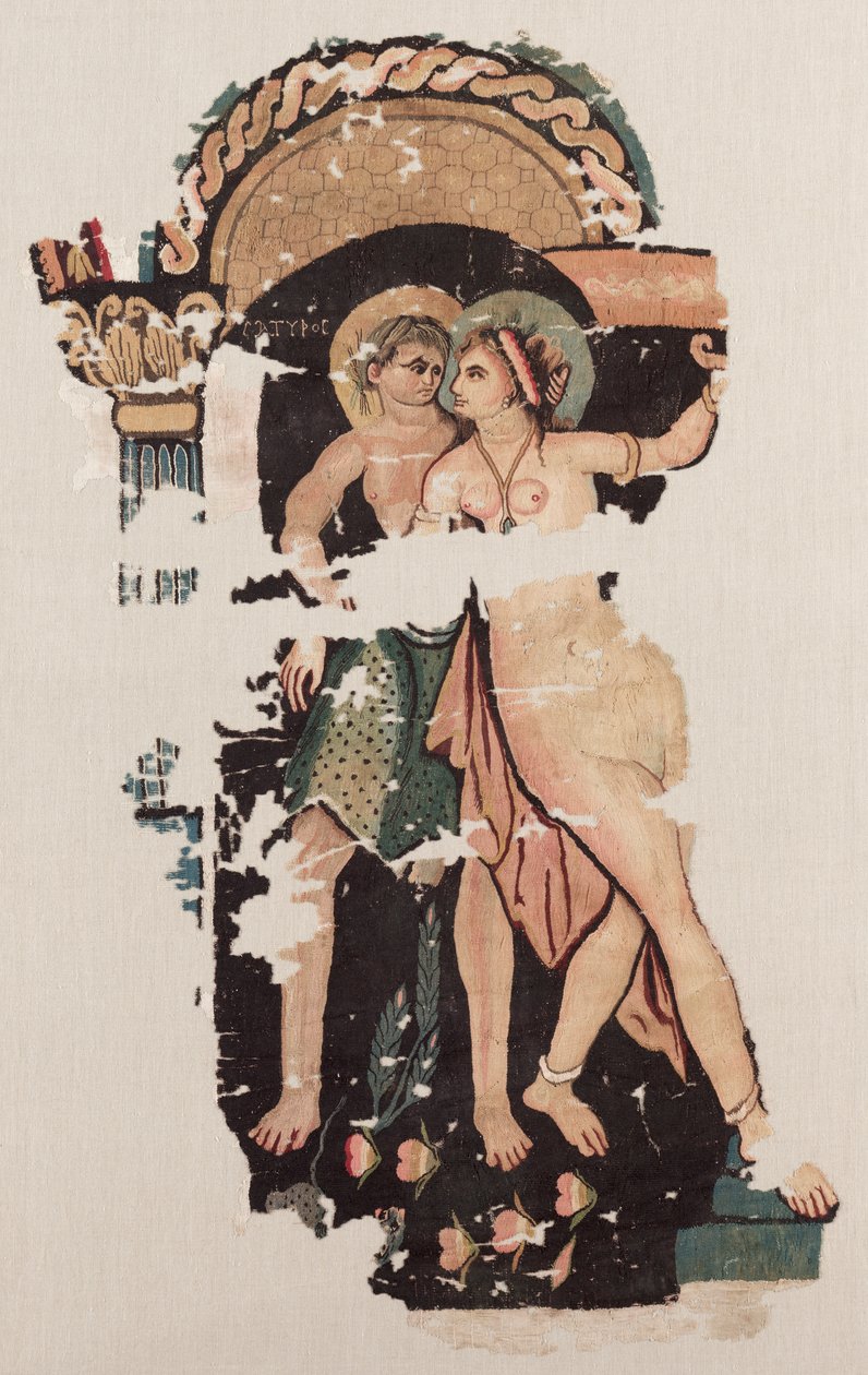 Fragmento com Sátiro e Maenad de Unknown artist