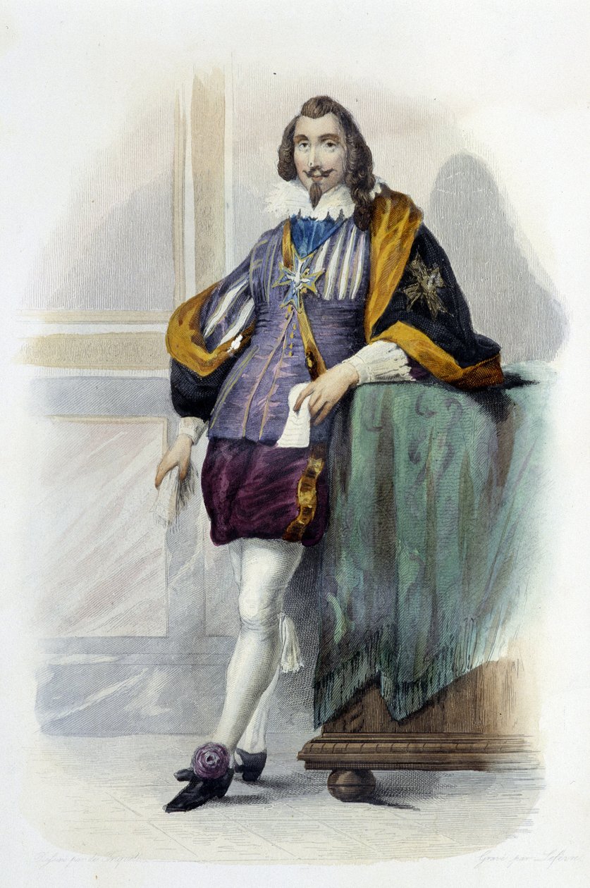 Francois de Bassompierre (Marechal de Bassompierre) (1579-1646) - em "Le Plutarque francais de Unknown artist