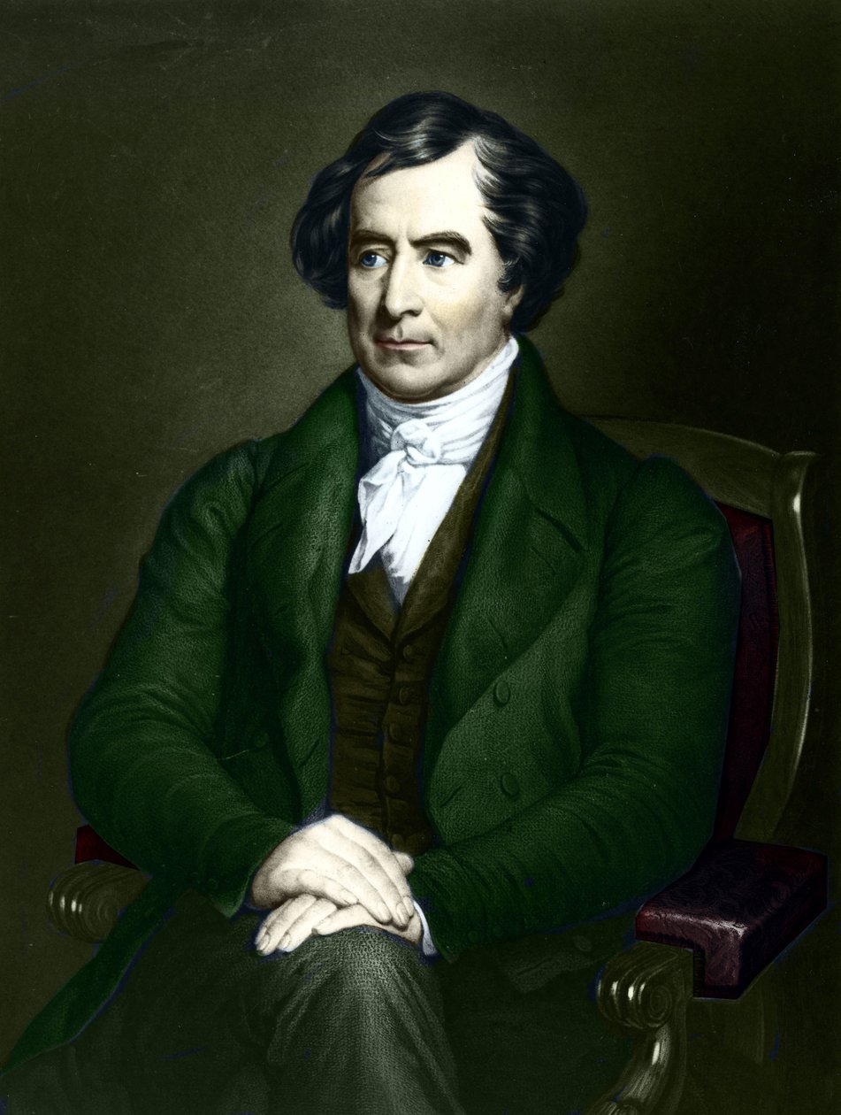 François Arago (1786-1853), astrônomo, físico e político francês. de Unknown artist