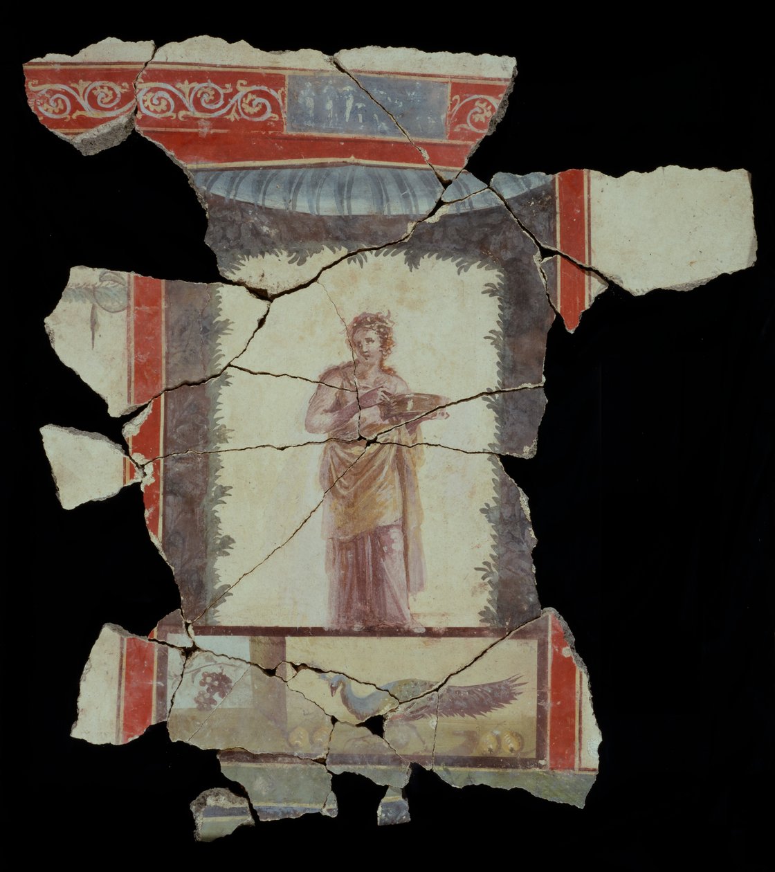 Fresco Fragment de Unknown artist