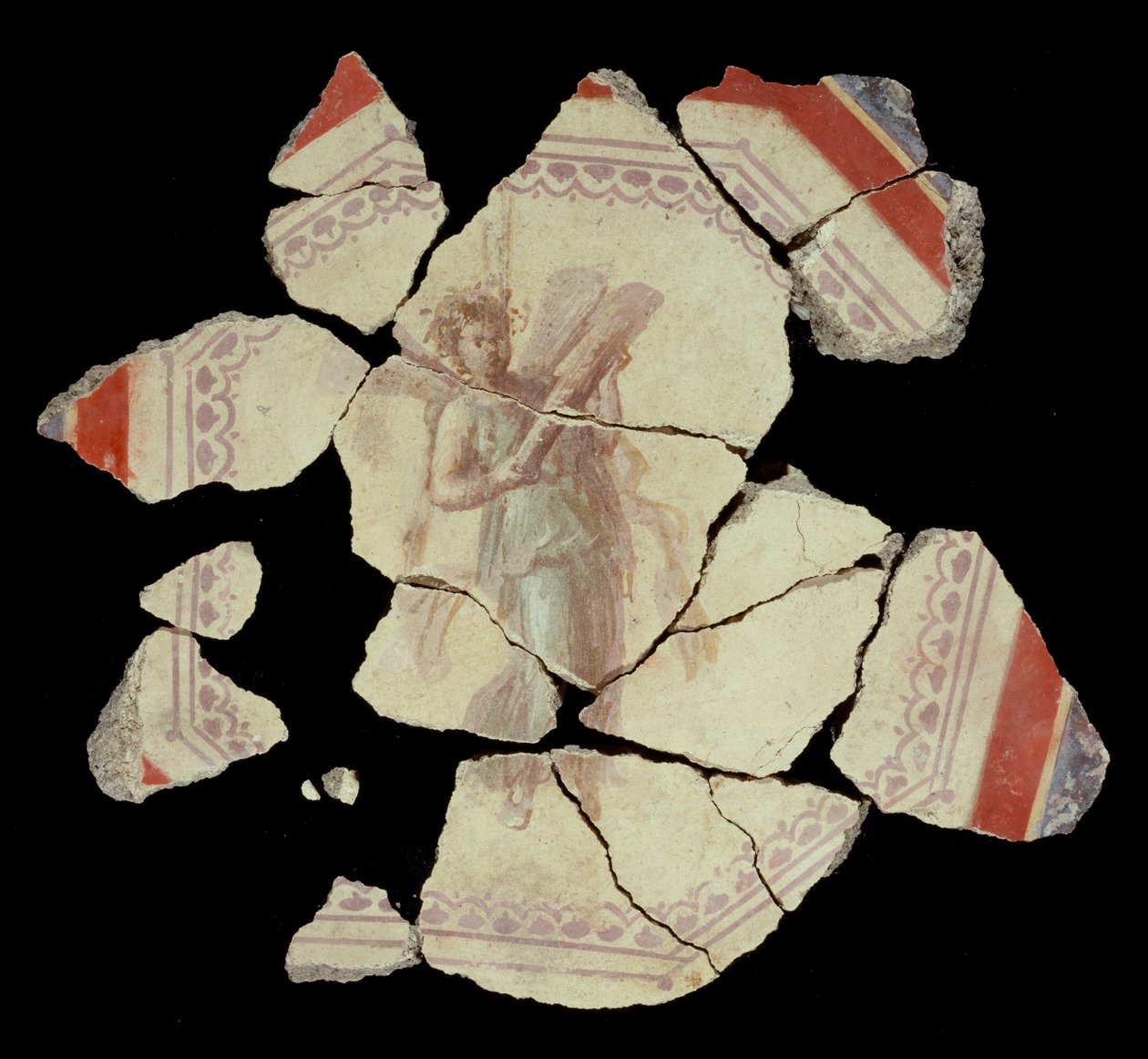 Fresco Fragment de Unknown artist