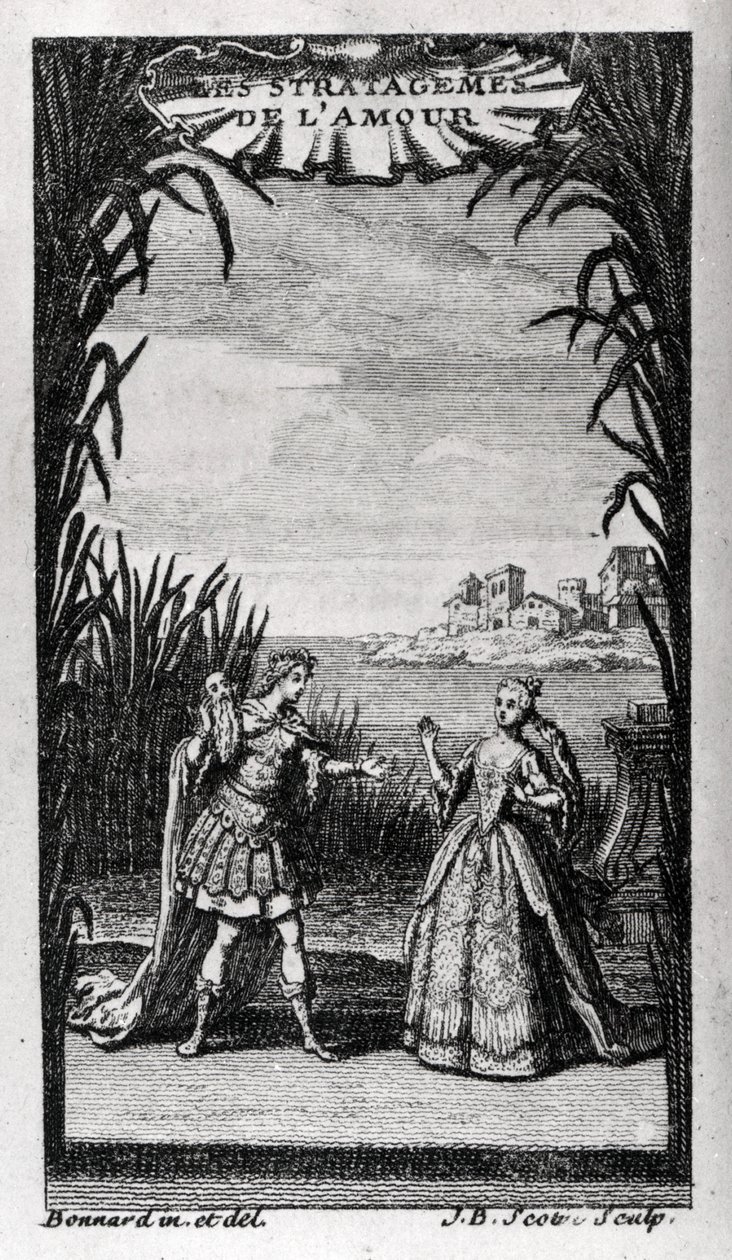 Frontispício de "Les Stratagemes de l