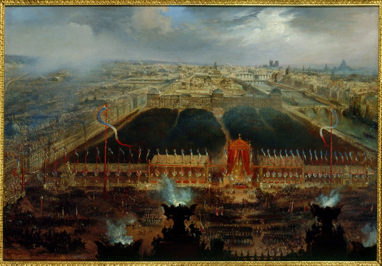 Dia da Constituição na Praça da Concórdia, 12 de novembro de Unknown artist