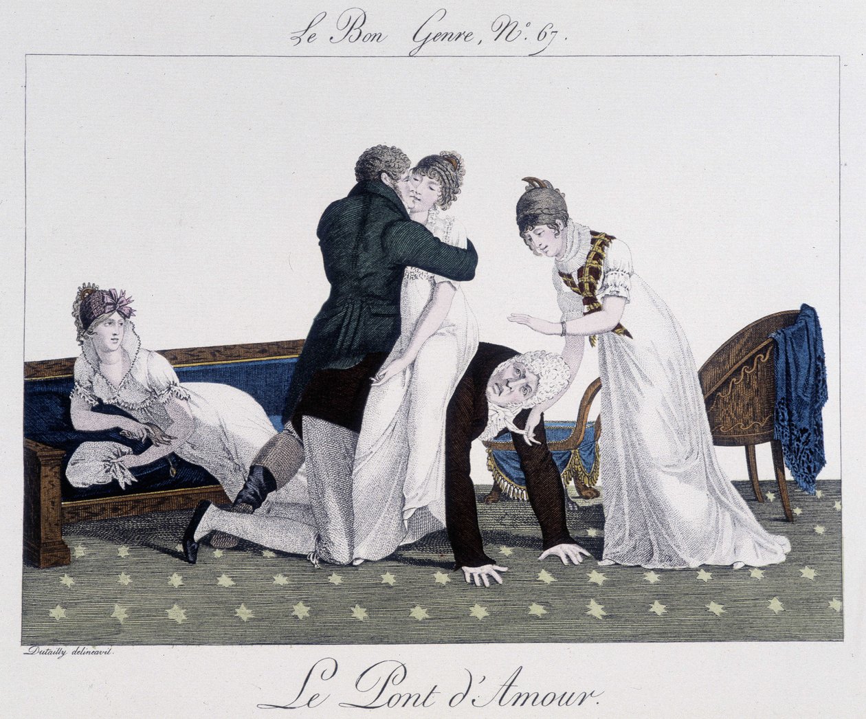 Jogo: a ponte do amor - em "Le bon genre", n°67 de Unknown artist