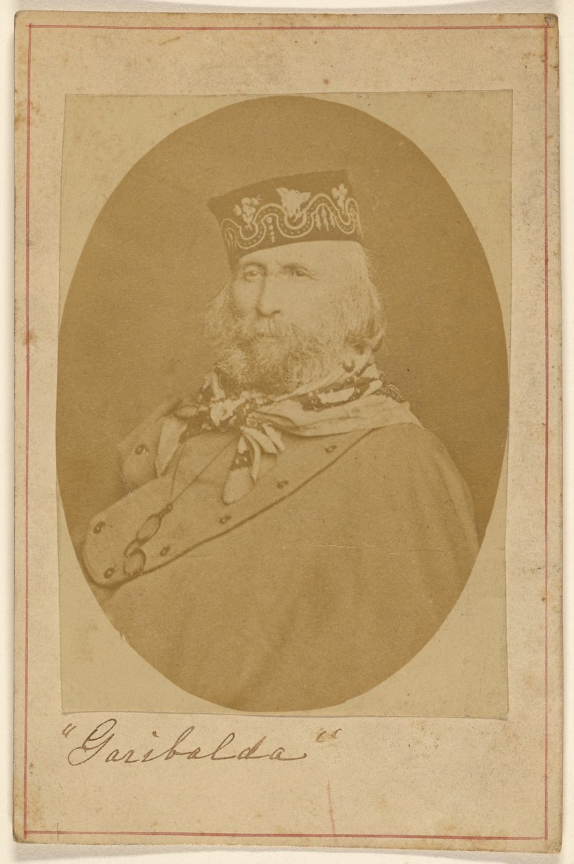 "Garibalda" [sic]/[Giuseppe Garibaldi, 1807 - 1882]] de Unknown artist