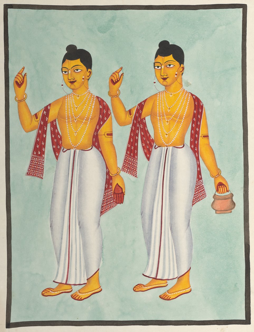Gaur e Nitai de Unknown artist