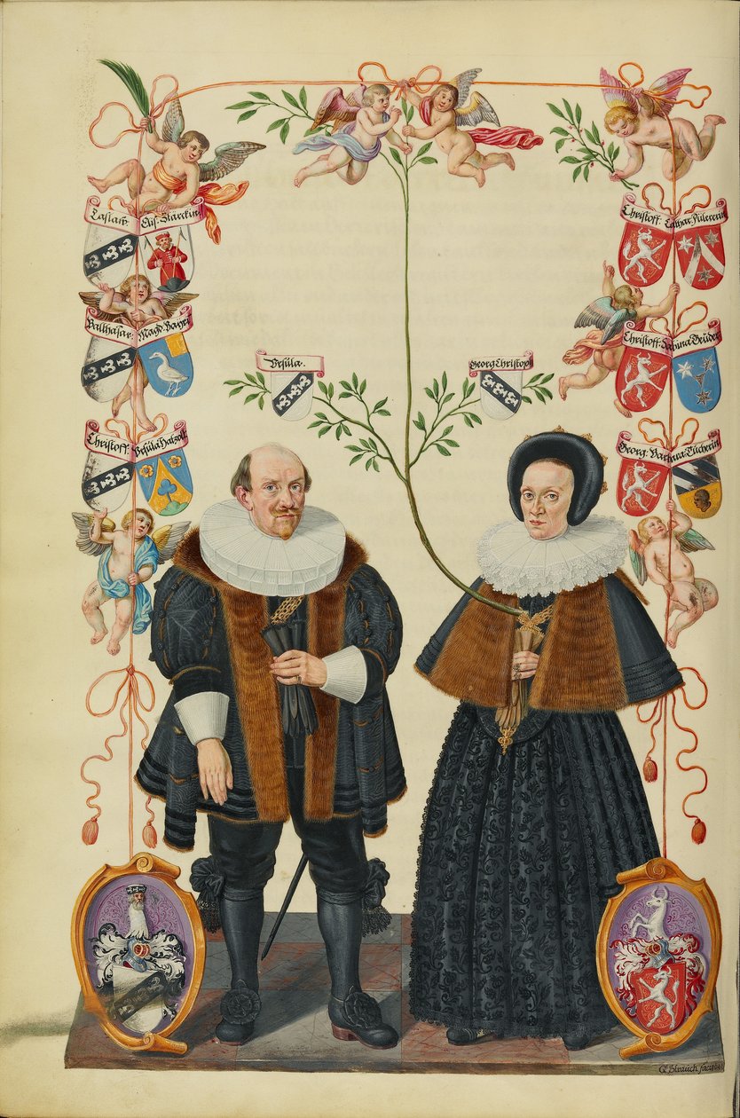 Genealogia da família Derrer de Unknown artist