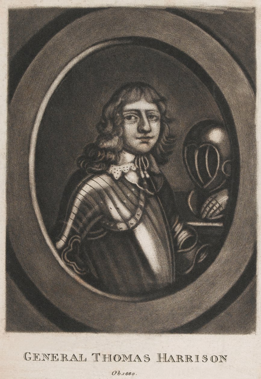General Thomas Harrison de Unknown artist