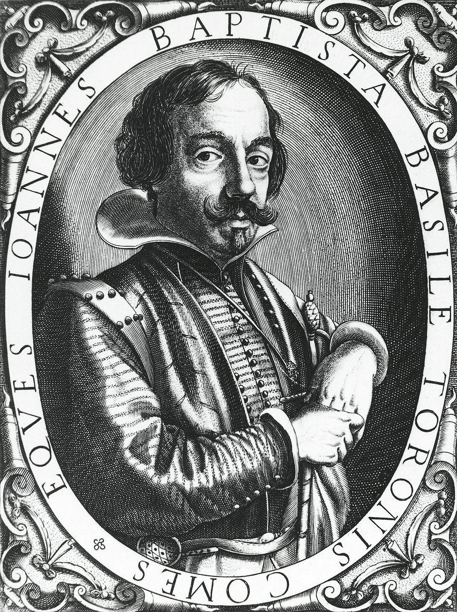 Giambattista Basile (1566-1632) Poeta napolitano, corretor e colecionador de contos de fadas. de Unknown artist
