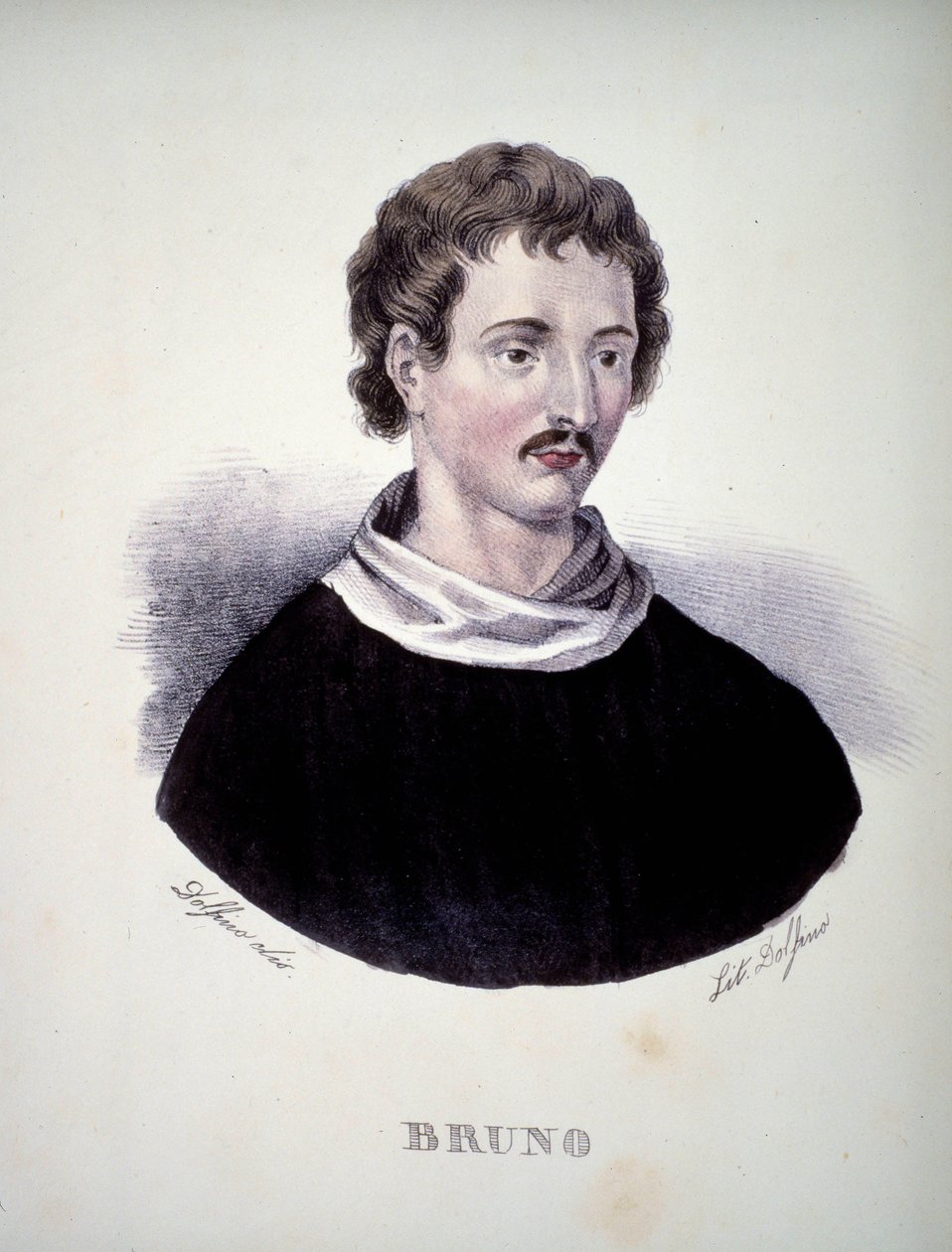 Giordano Bruno (1548 - 1600), filósofo italiano de Unknown artist