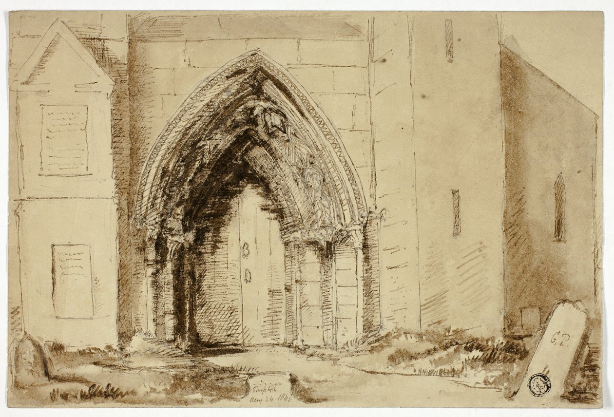 Portal da Igreja Gótica de Unknown artist
