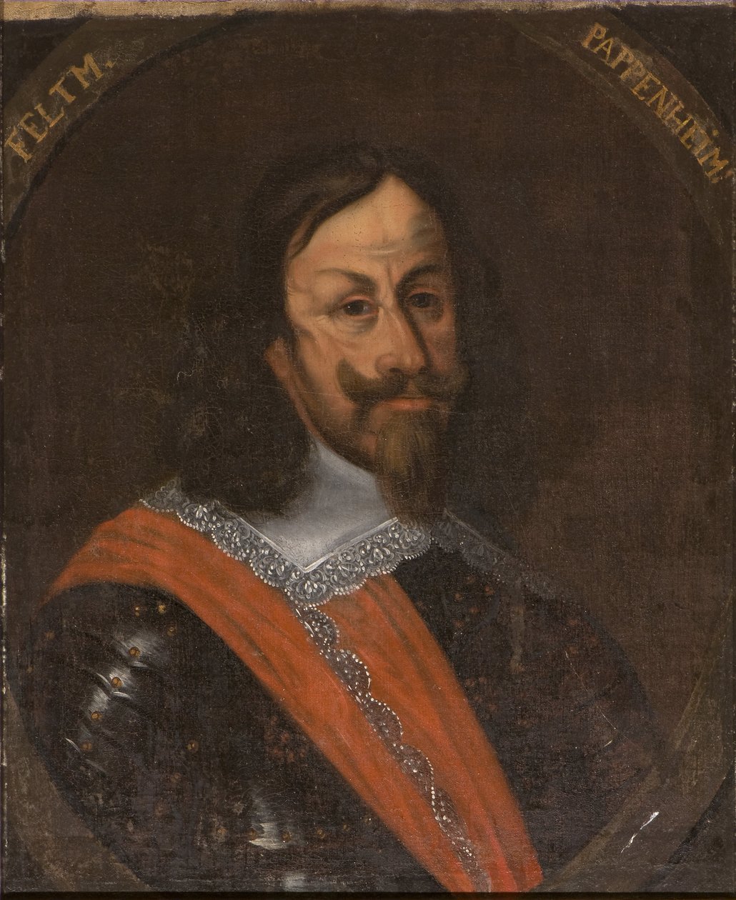 Gottfried Heinrich, Conde de Pappenheim, Marechal do Santo Império - Retrato do Conde Gottfried Heinrich de Pappenheim de Unknown artist