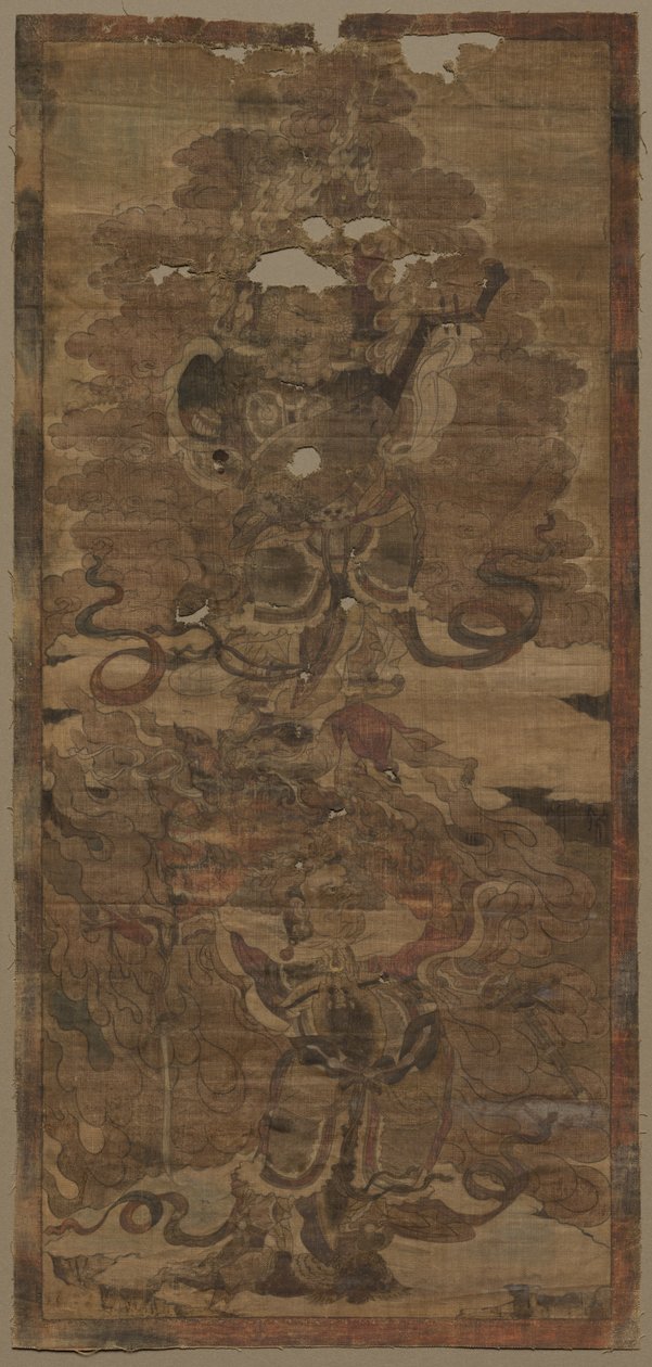 Reis Guardiões: Dhritarashtra e Virupaksha de Unknown artist
