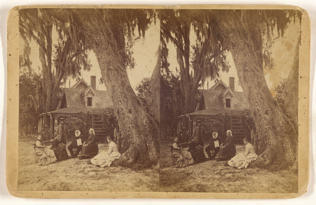 [Casa de H(arriet) B(eecher) Stowe na Florida] de Unknown artist