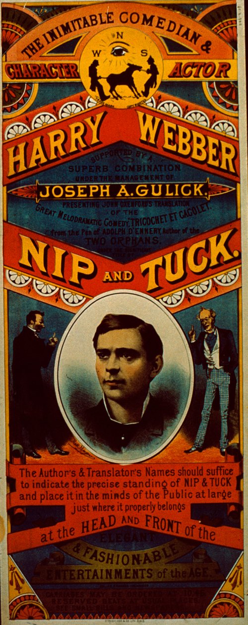 Harry Webber Poster Advertisment, c.1890-99 (cor litho) de Unknown artist