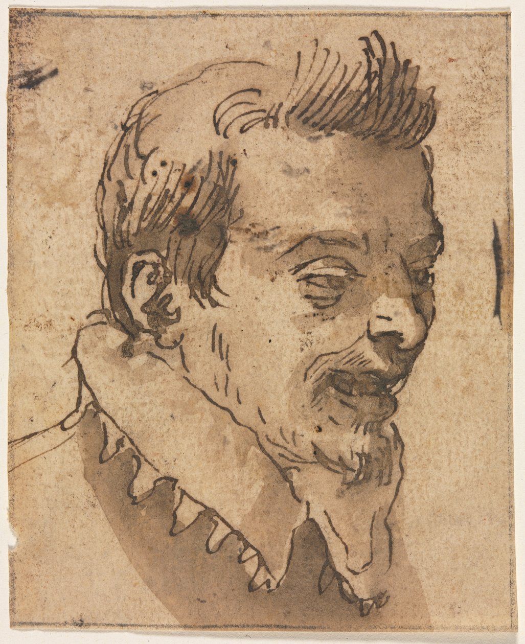 Cabeça de um homem de Unknown artist
