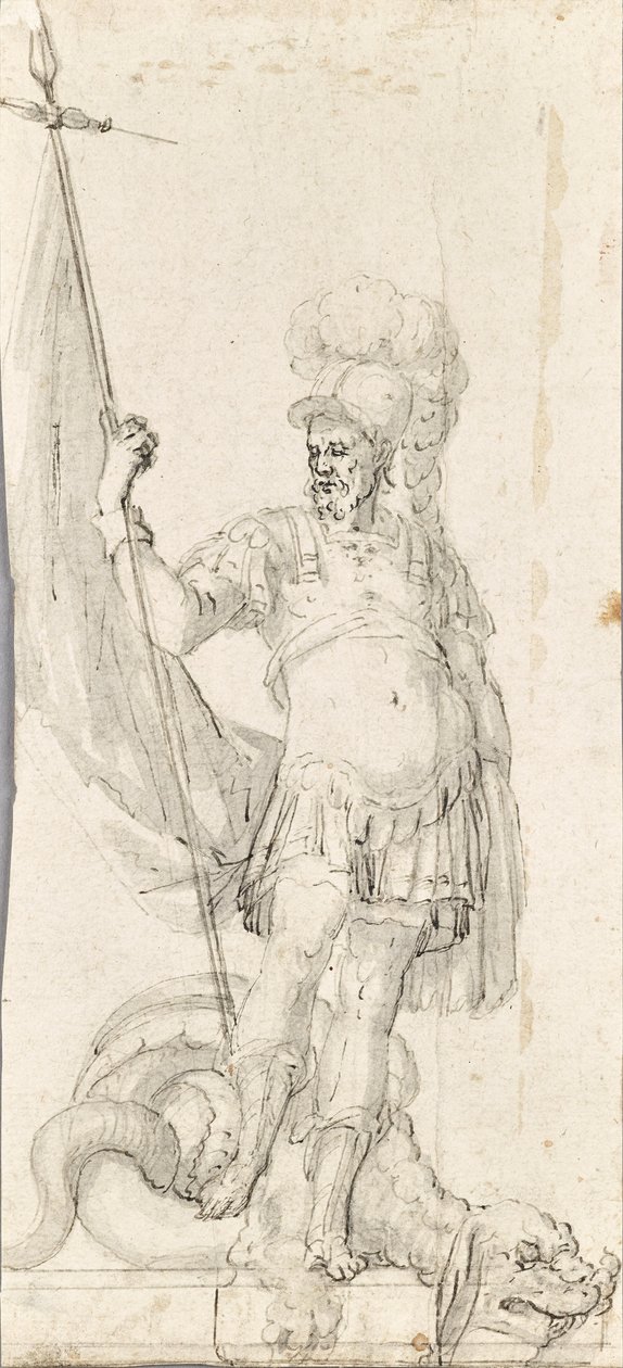 São Jorge com o dragão de Unknown artist