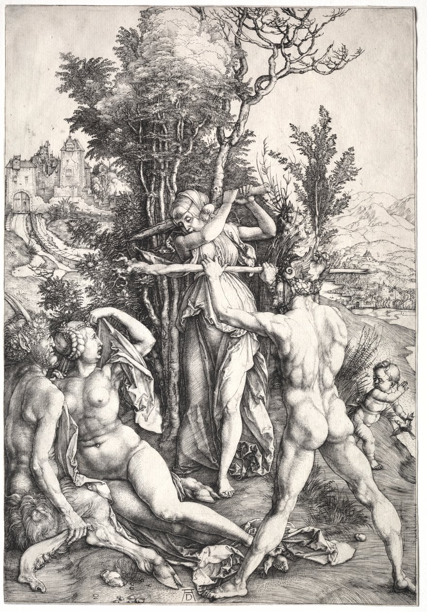 Hércules na Encruzilhada de Unknown artist