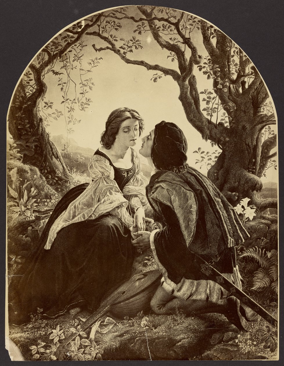 [Hesperus, a Estrela Vespertina, Sagrada para os Amantes, 1855 por Sir Joseph Noel Paton]. de Unknown artist