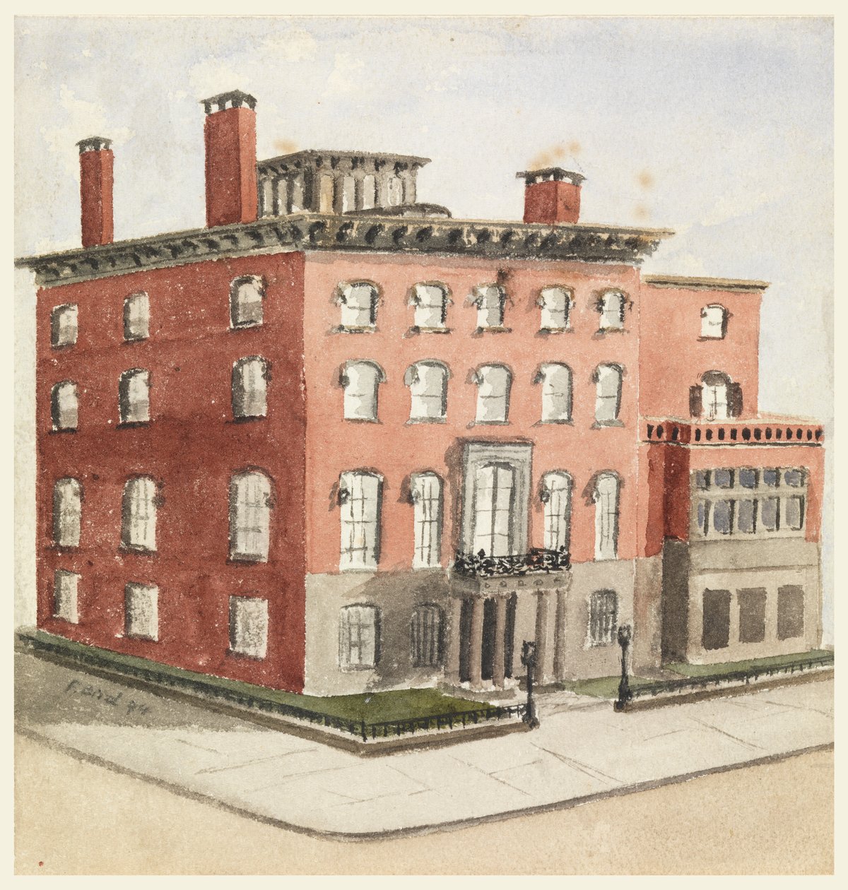 Casa Hewitt de Unknown artist