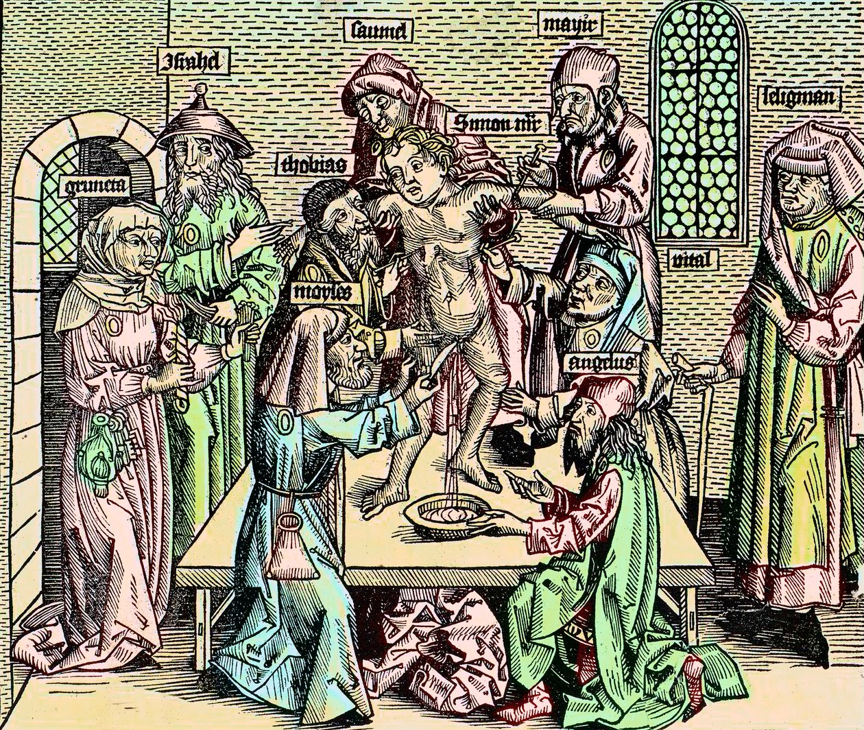 História do Judaísmo - Martírio de Simão em Trento de Unknown artist