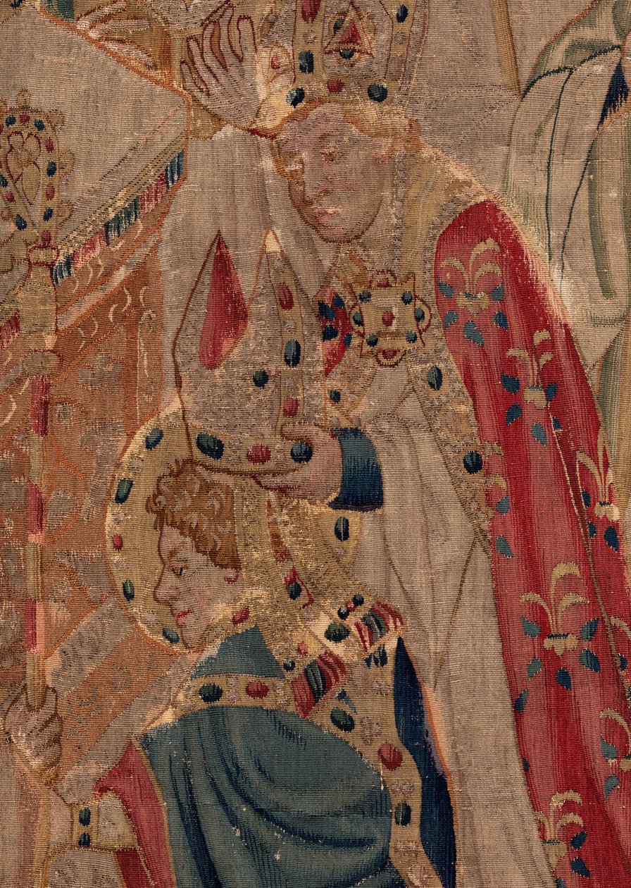 História de Saint Piat e Saint Eleuthère, Cena 10: Saint Eleuthère é sagrado como bispo (D