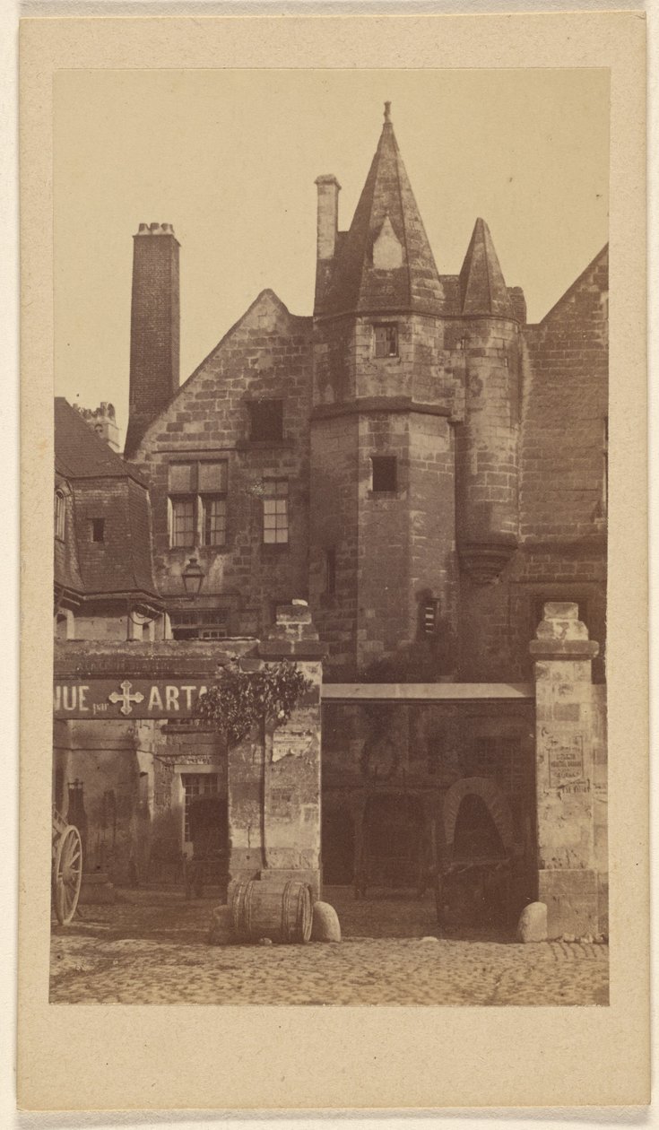 Hotel de la Croix Blanches, Tours. de Unknown artist