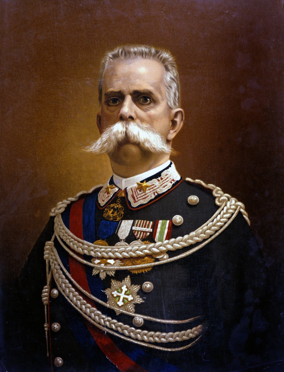 Humbert I, Chromolithografia, final do século XIX. de Unknown artist