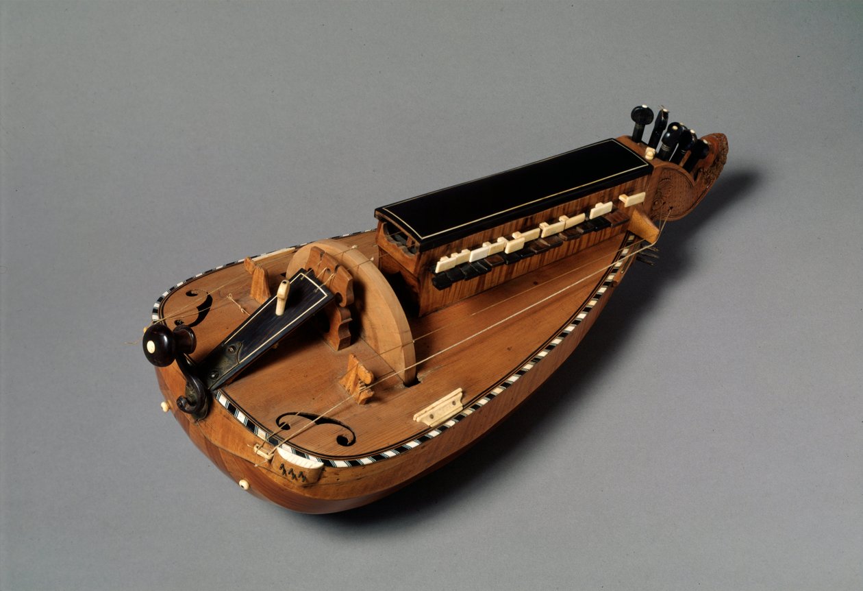 Hurdy gurdy de Unknown artist