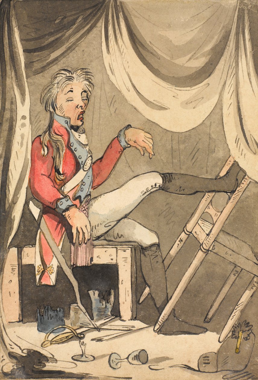  Se algum homem disser que estou bêbado de guarda, caramba, vou dar um chute nele caramba , 1796 de Unknown
