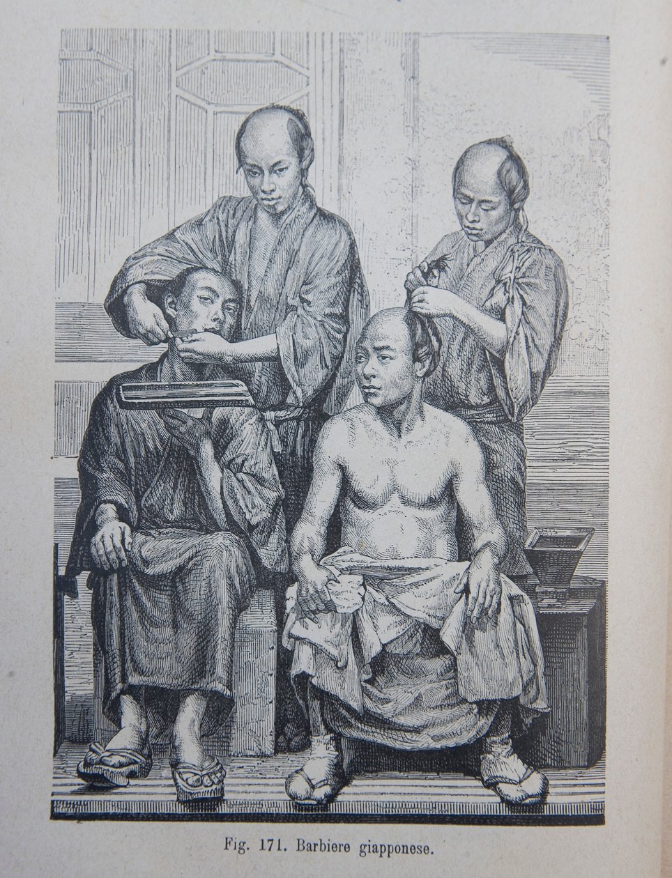 Ilustração de "A raça humana" de Louis Figuier de Unknown artist