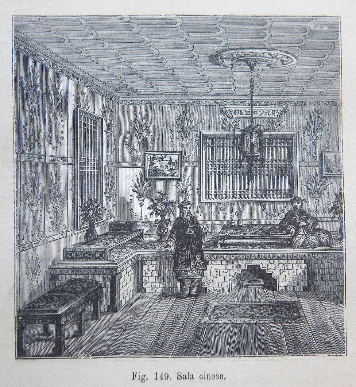 Ilustração de "A raça humana" de Louis Figuier de Unknown artist
