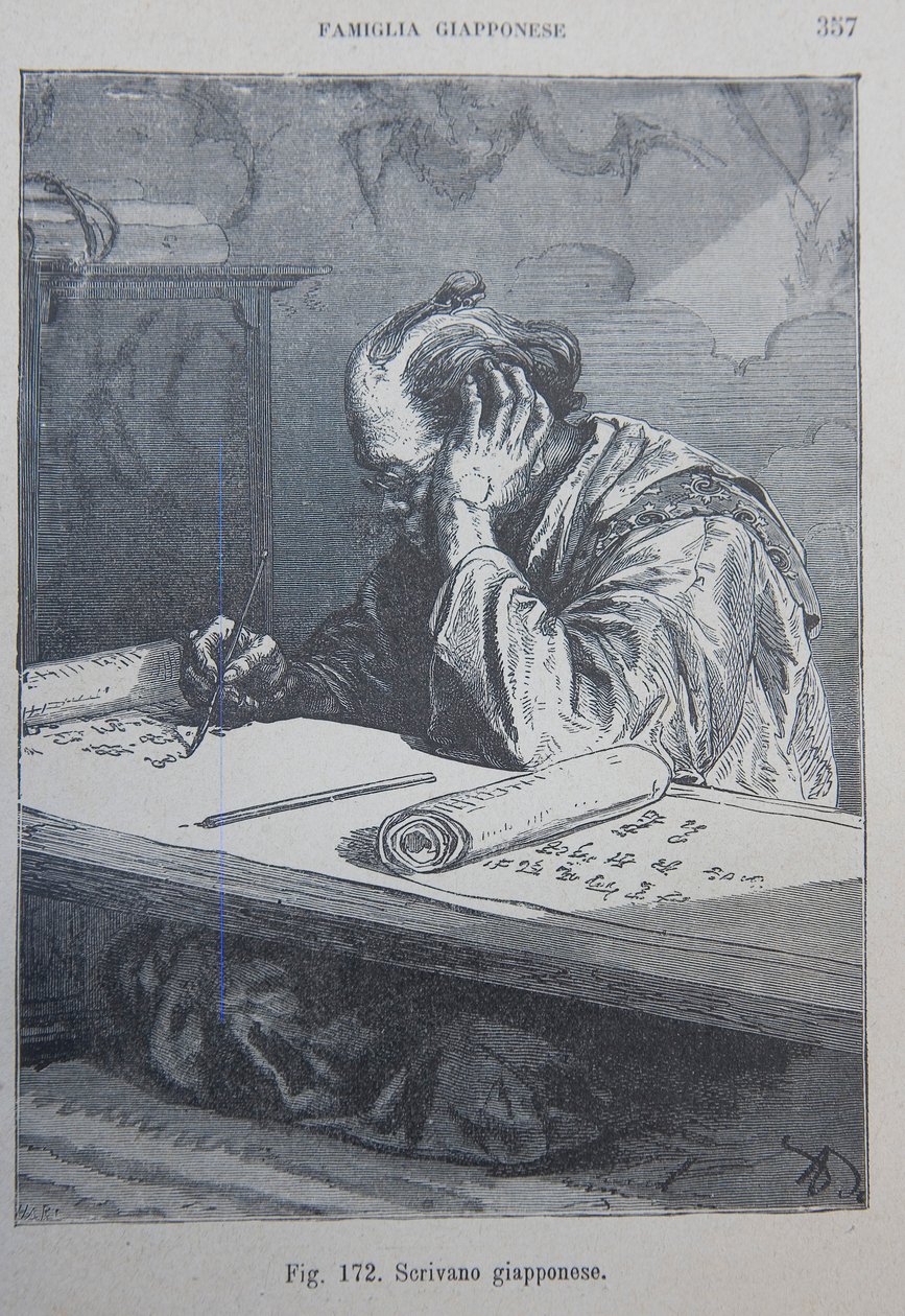 Ilustração de "A raça humana" de Louis Figuier de Unknown artist