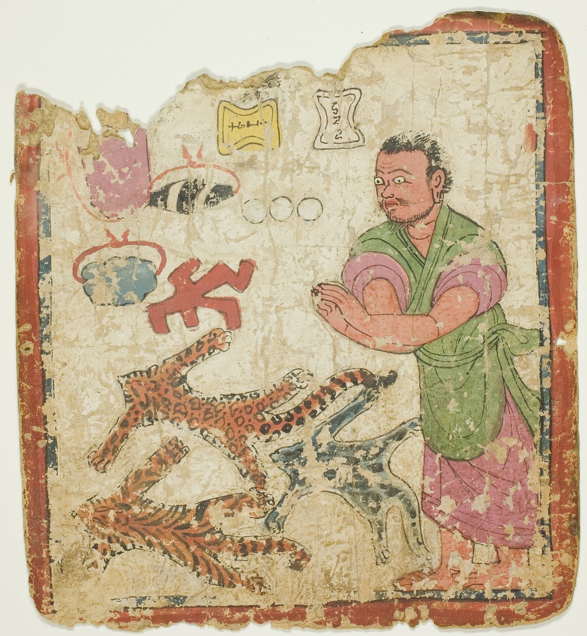 Imagem de um conjunto de cartas de iniciação (Tsakali) de Unknown artist