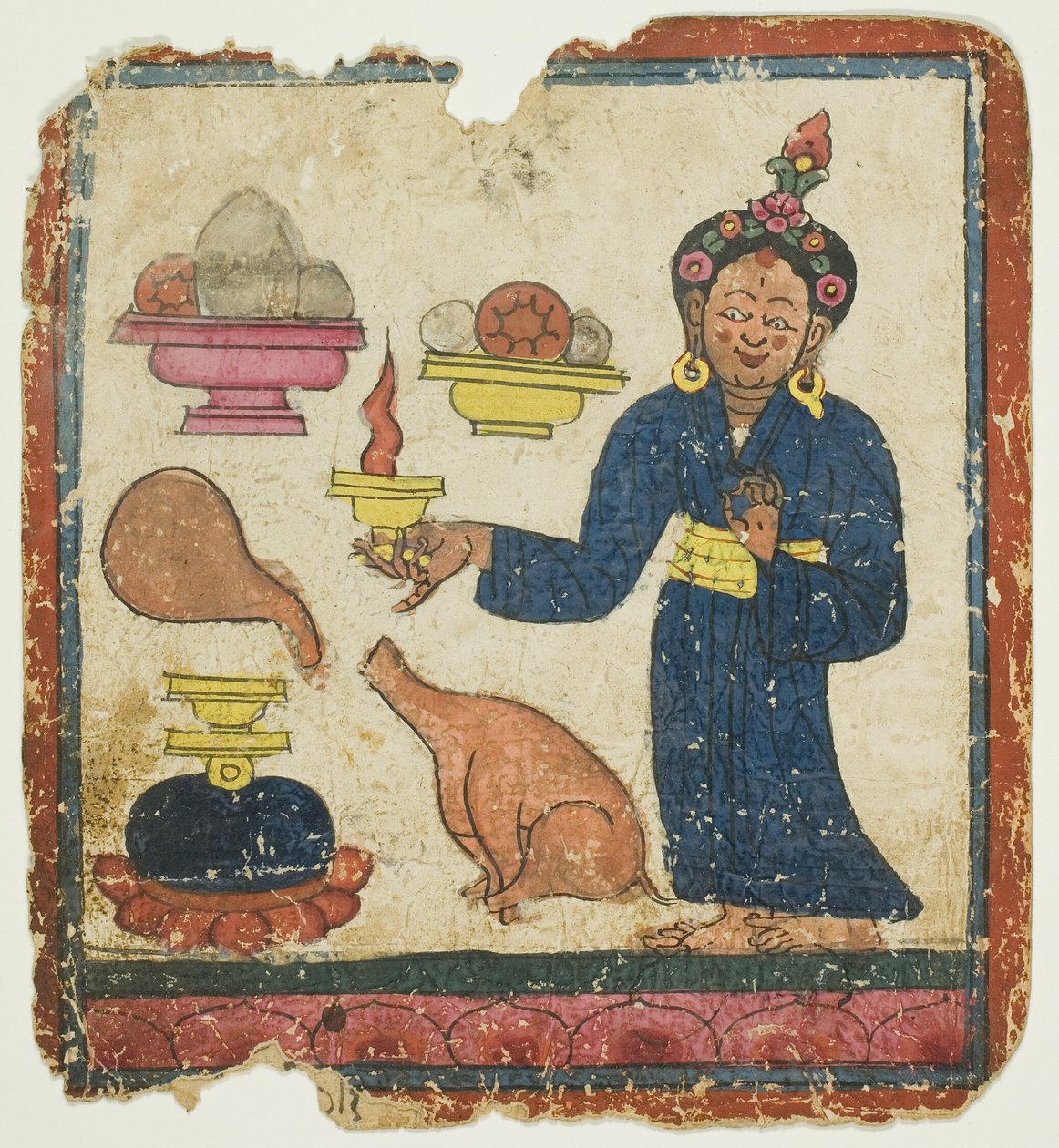 Imagem de um conjunto de cartas de iniciação (Tsakali) de Unknown artist
