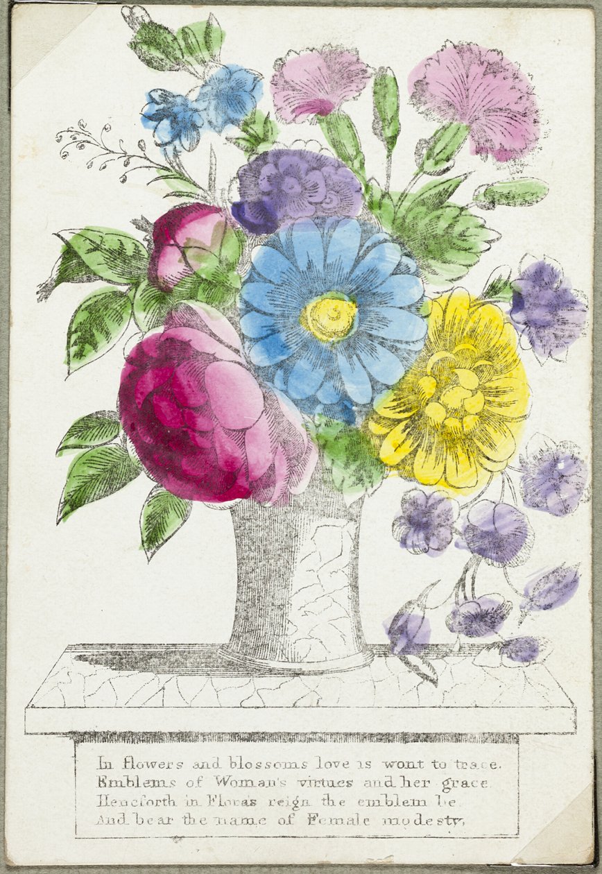 Em Flores e Florescências (dia dos namorados) de Unknown artist