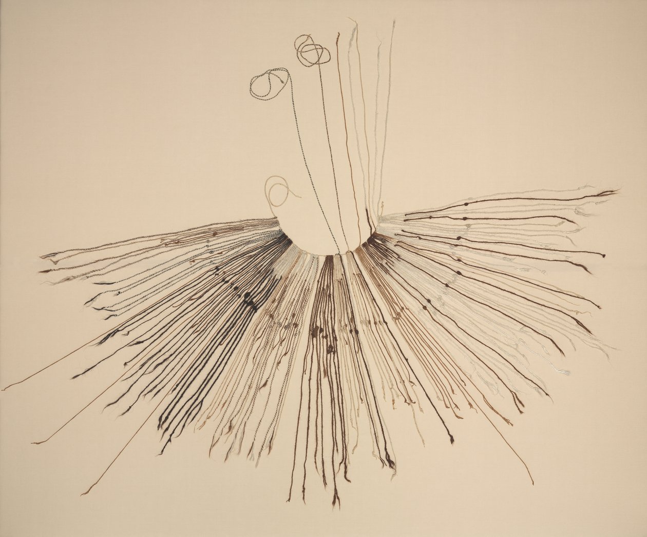 Inka Khipu (dispositivo de gravação de fibra) de Unknown artist