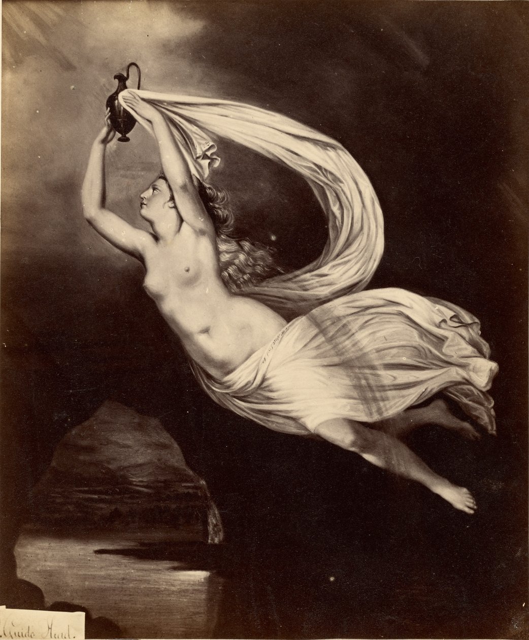 ["Iris transportando a água do rio Styx para o Olimpo para os Deuses jurarem" depois de Guy Head]. de Unknown artist