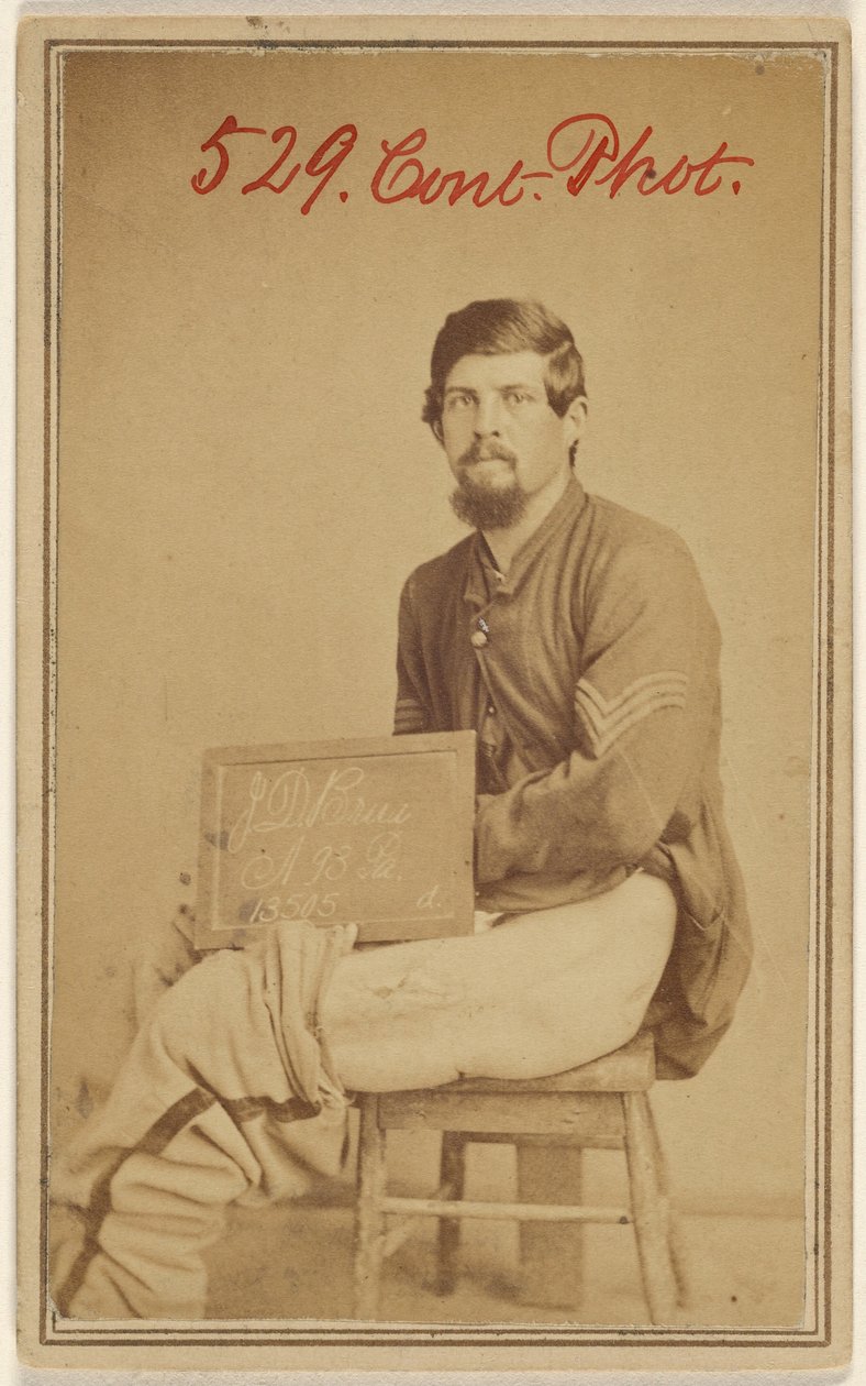 [J.D. Brua, A. 93º Pa. vítima da Guerra Civil] de Unknown artist