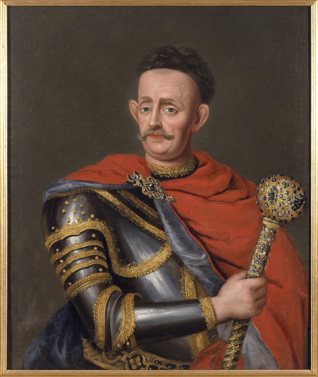 Jan Kazimierz Sapieha, grand hetman de Lituanie - Jan Kazimierz Sapieha the Younger (1637-1720), Grand Hetman da Lituânia, Anónimo . Óleo sobre tela. Dimensão : 88x73,5 cm. Nationalmuseum Estocolmo de Unknown artist