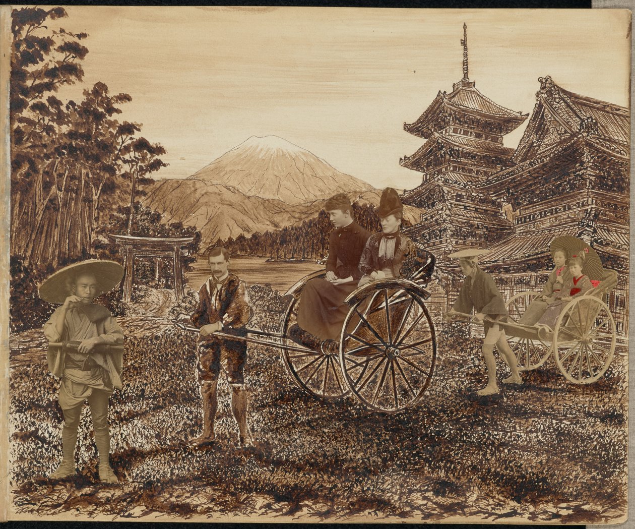 [cena japonesa] de Unknown artist