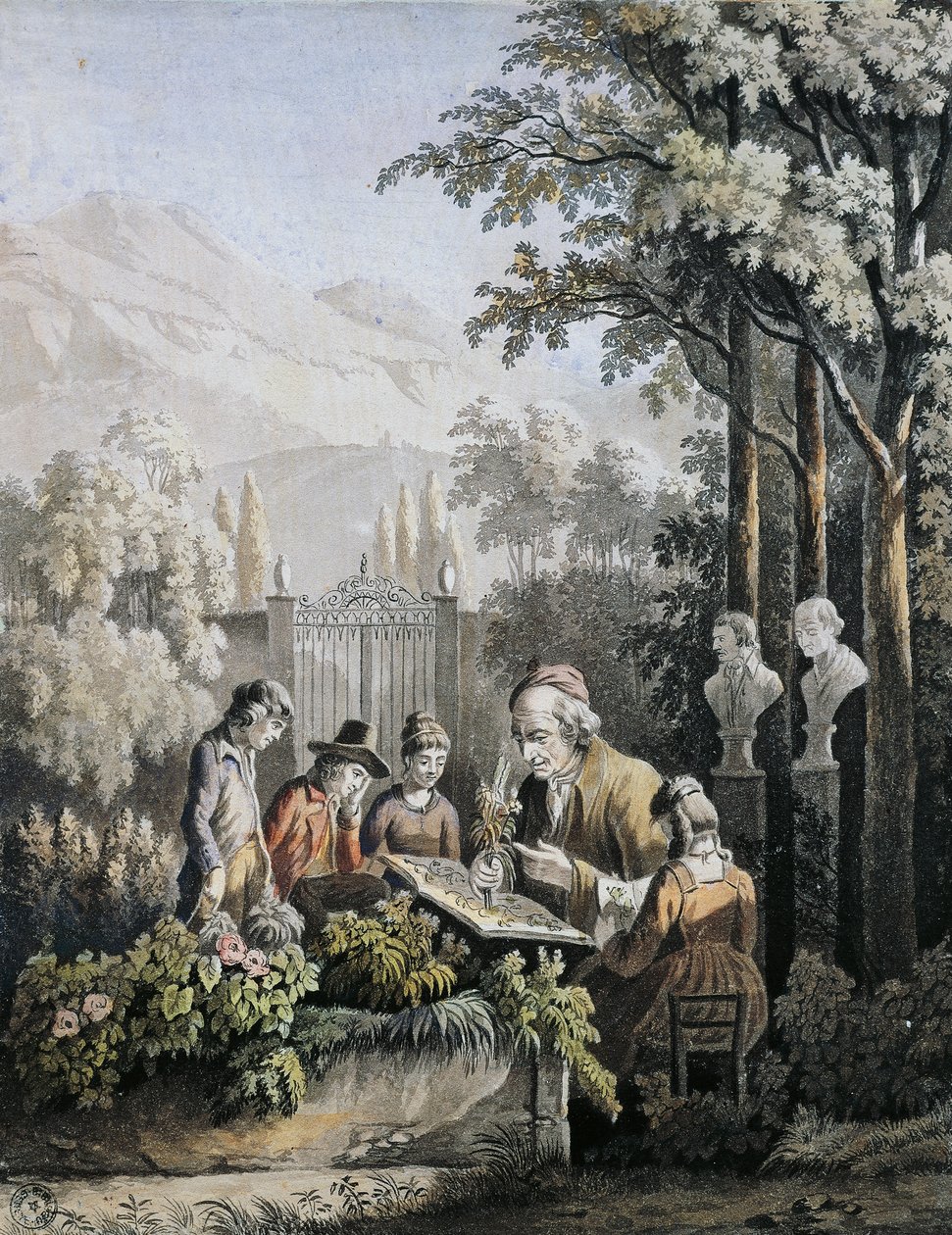 Jean-Jacques Rousseau (Genebra de Unknown artist