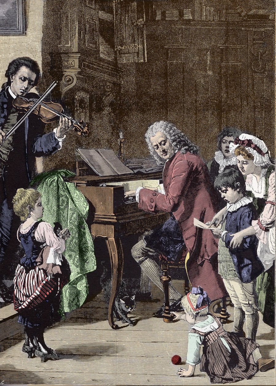 Jean Sebastien Bach (Johann Sebastian Bach de Unknown artist